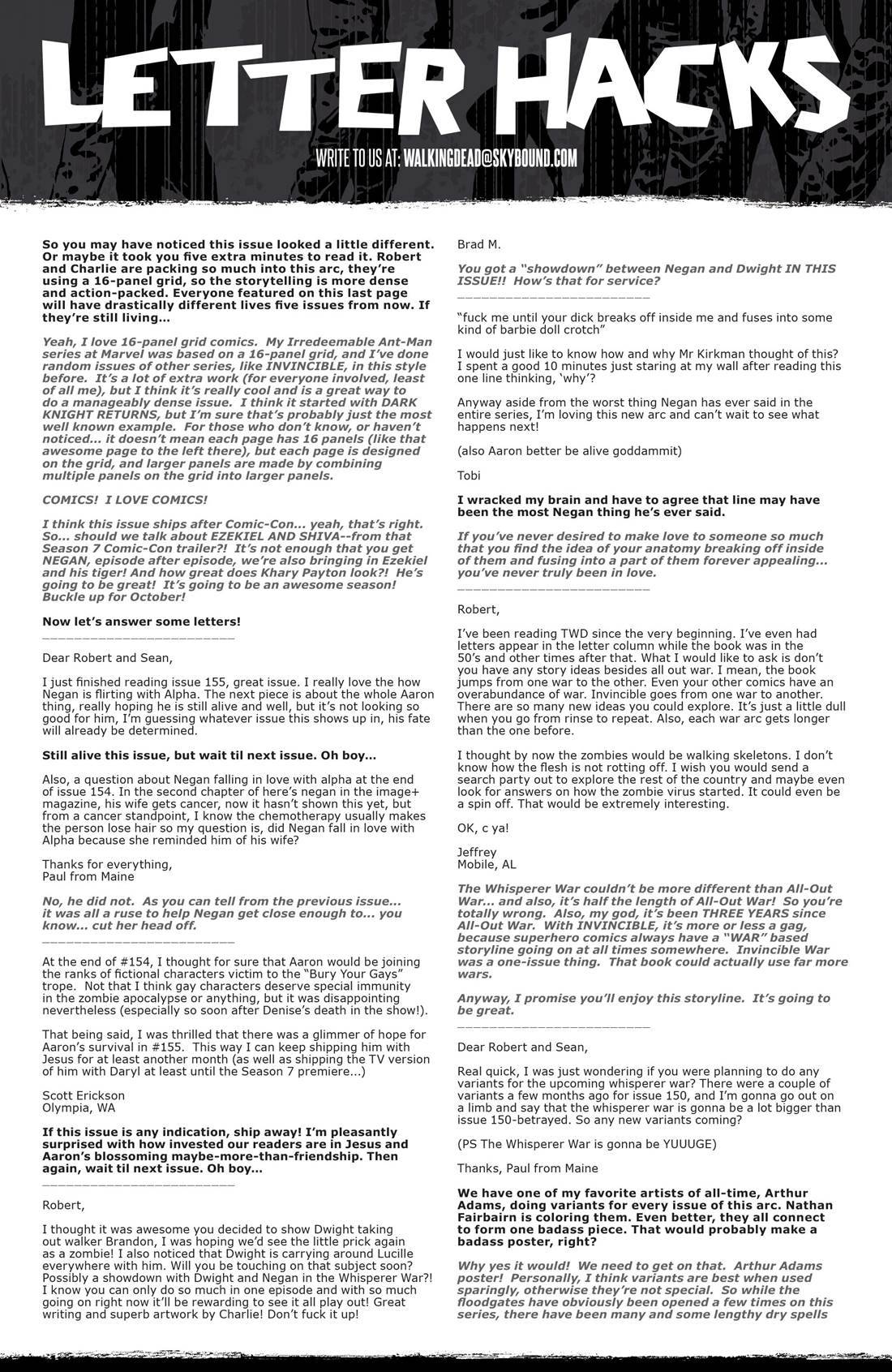 อ่านการ์ตูน The Walking Dead 157 ภาพที่ 24